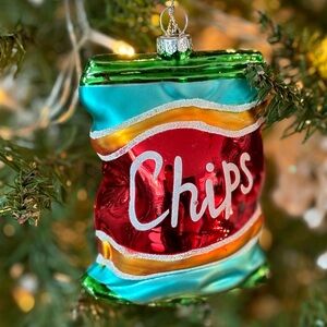 Bag of Chips Christmas Ornament
